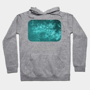 Aqua Ice Crystals Hoodie